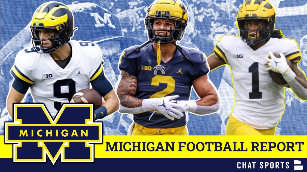 Michigan Football News: Offensive Depth Chart, 2022 Record Prediction, Jim Harbaugh’s NEW Offense?