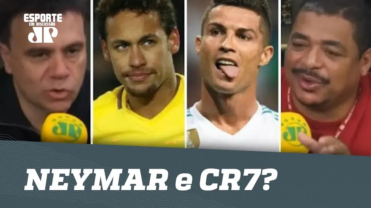 NEYMAR e CR7 jogariam juntos no REAL? Veja DEBATE!