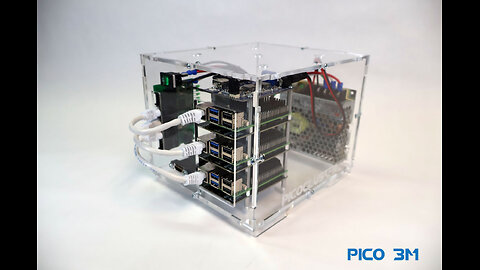 PicoCluster Raspberry PI5 3M cluster