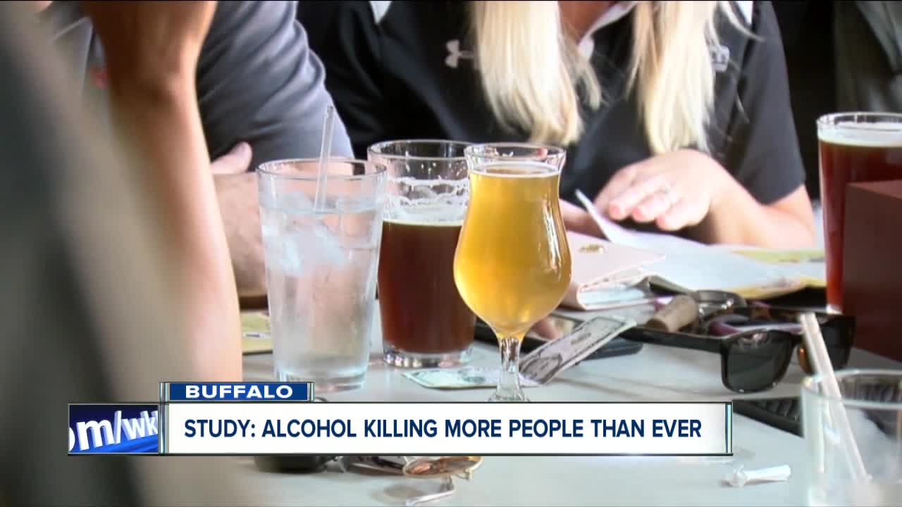 Study: Alcohol-related deaths have doubled in the past 20 years