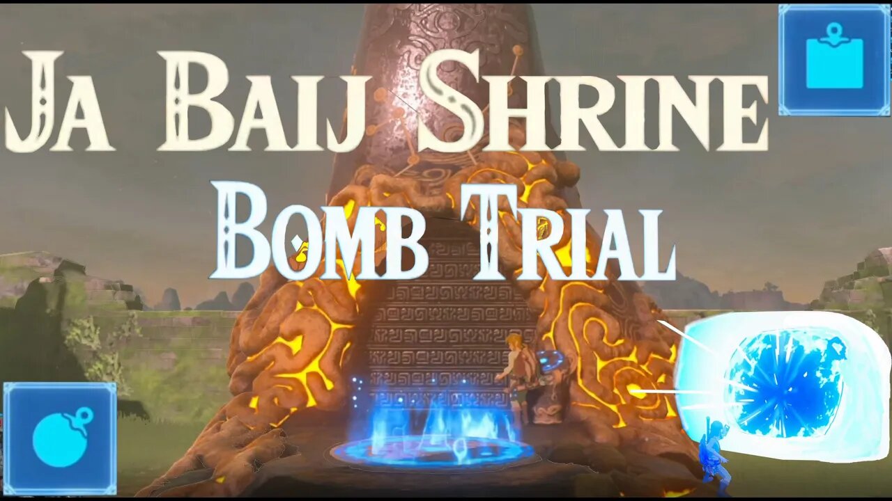 [BOTW] Ja Baij Shrine Playthrough: Bomb Trial