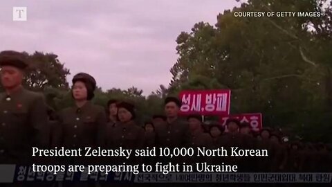 North Korea Sending 10,000 Troops to Fight in Ukraine 10/17/24