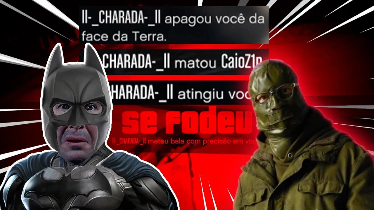 GTA 5 - ENFRENTEI O CHARADA TRYHARD NA SESSÃO PÚBLICA E O BICHO PEGOU!