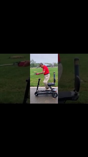 Suitcase scooter #shorts #scooter #electric