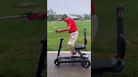 Suitcase scooter #shorts #scooter #electric