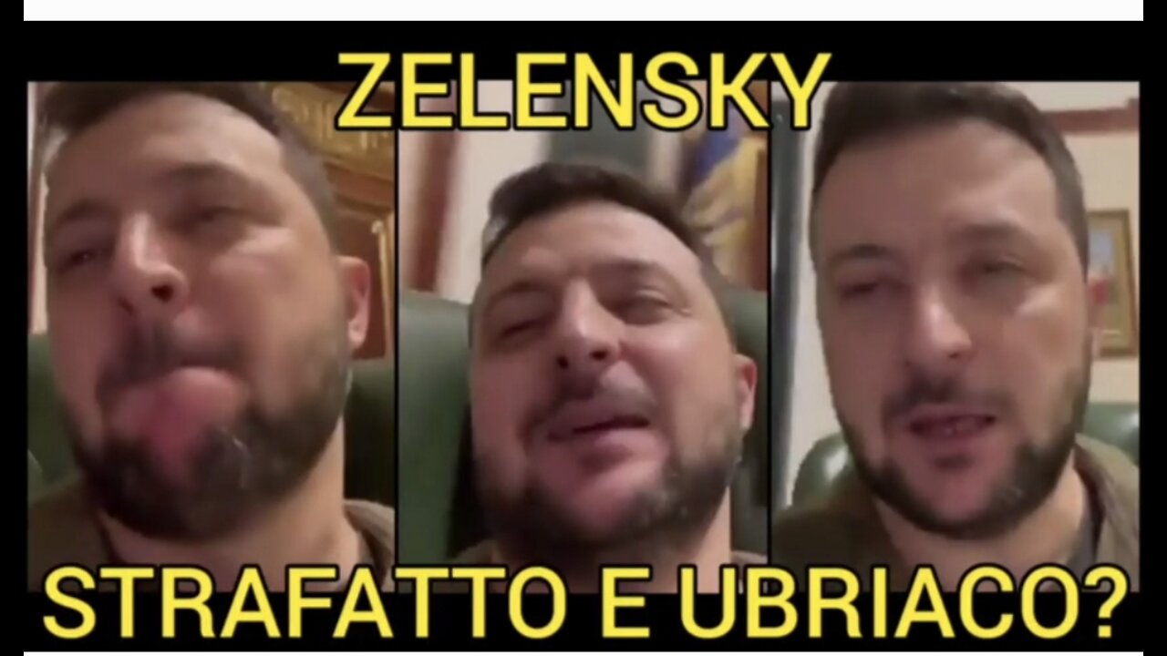 🔴 NWO, UCRAINA 🎭: Zelensky Joker Mandarino, Iron Man 3, Joe Biden, sesso alcol e droga 🥃😵💫🥴
