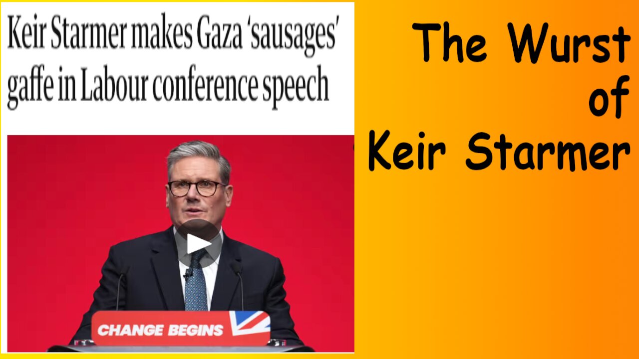 Starmer Slips On A Sausage But Reckons He’s In Control