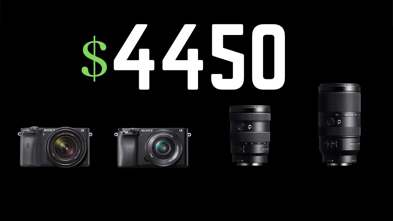 Sony Announces the A6100, A6600, and Two APS-C Lenses
