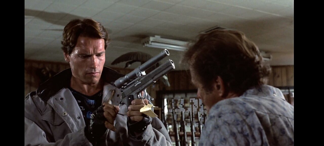 THE TERMINATOR 1984 - Gun Store & the murder of Sarah Connor πΎπ₯π«