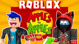 ROBLOX APPLES TO APPLES CRAZY ANSWERS...