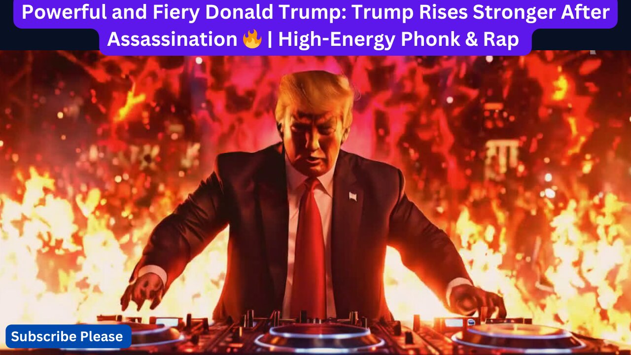 Fiery Donald Trump: DJ Trump Rises Stronger After Assassination 🔥 | High-Energy Phonk & Rap