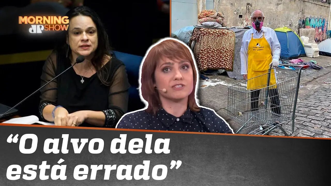 Janaina Paschoal x Pe. Júlio Lancelotti: Distribuir comida na Cracolândia é correto?