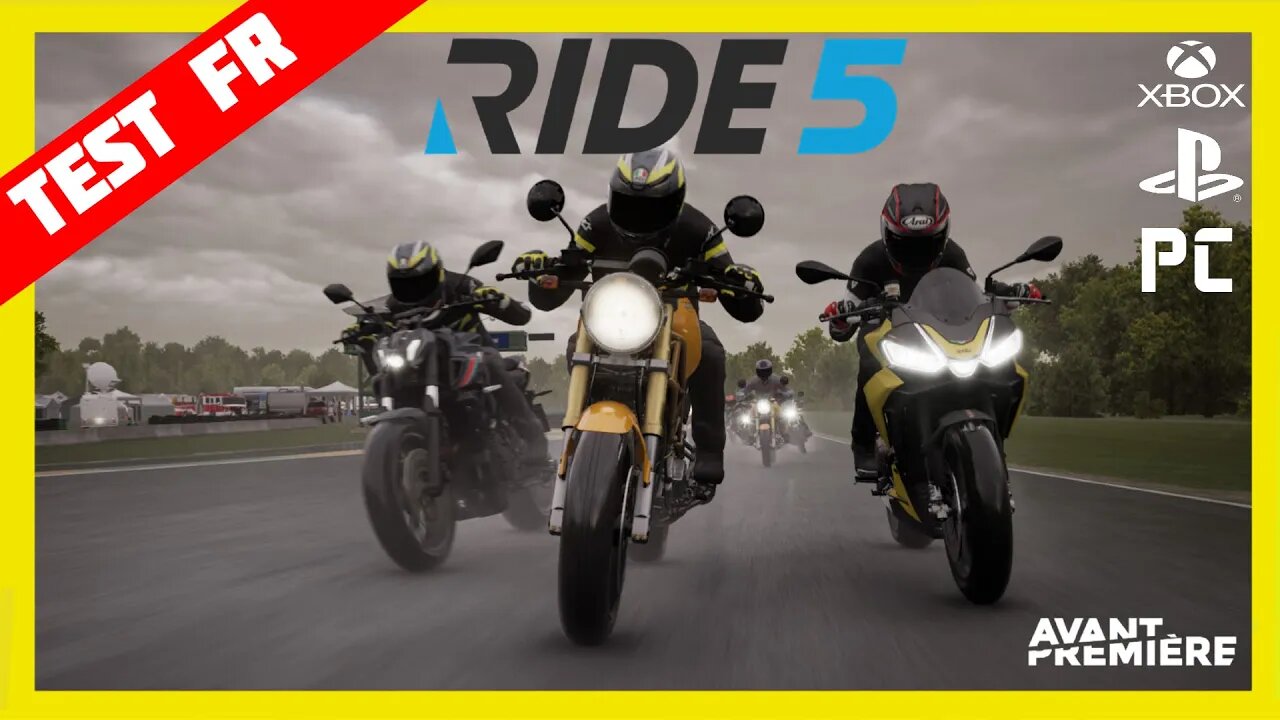 TEST RIDE 5 Oui c'est un Jeu Vidéo Vous ne revez pas !