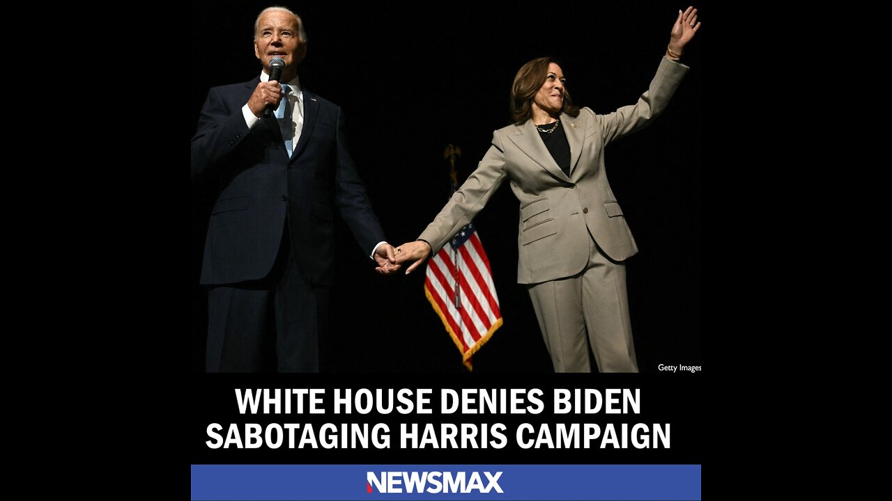 White House Denies Biden Sabotaging Harris Campaign