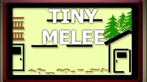 Flat Zone Tiny Melee Mini Game