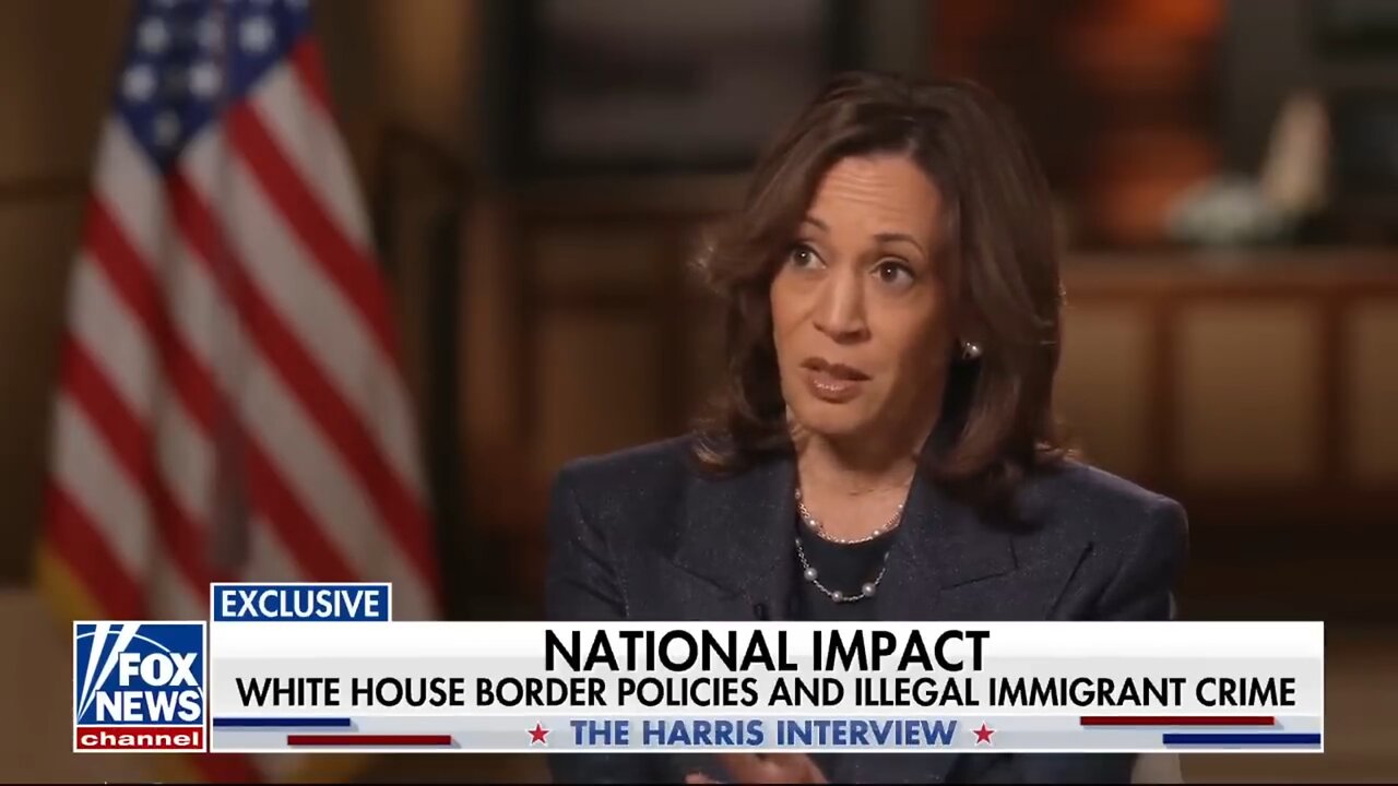 Bret Baier destroyed Kamala Harris