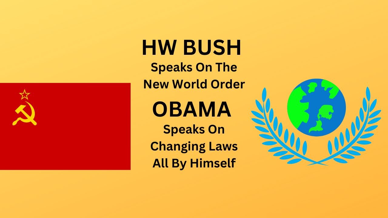 HW BUSH and OBAMA SPEAK