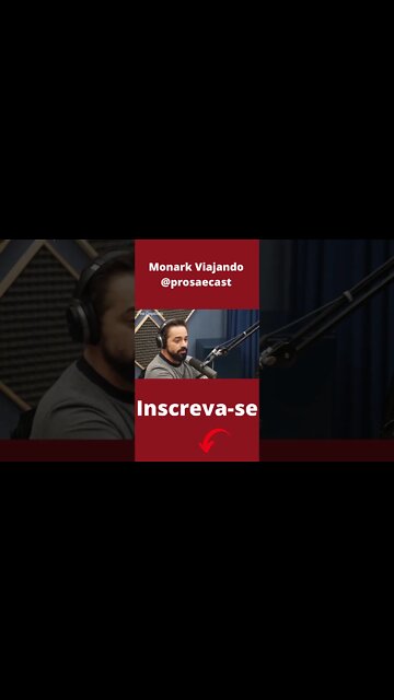 Monark Viajando kkkk - inteligencia LTDA podcast flow podcast #shorts