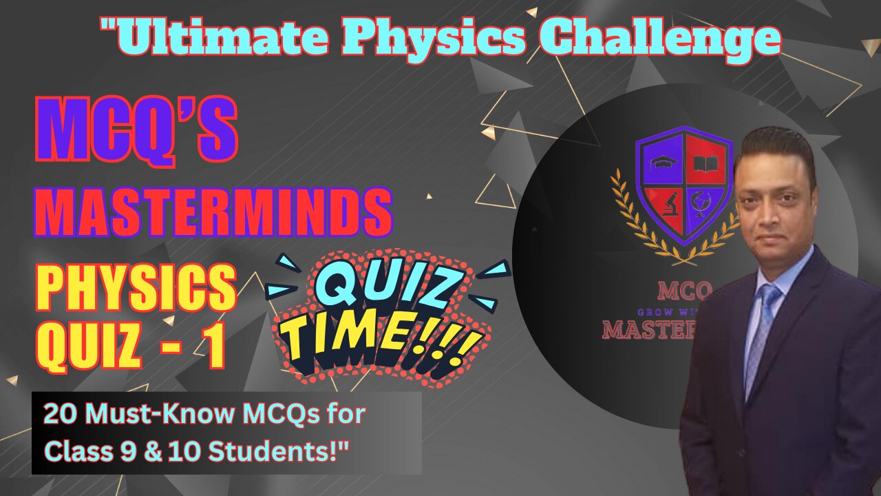 Master These Physics MCQs to ACE Your Exams! | physics | general knowledge quiz | quantum physics