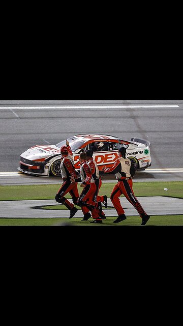 Harrison Burton wins Coca-Cola Zero Sugar 400 race amid crashes and chaos