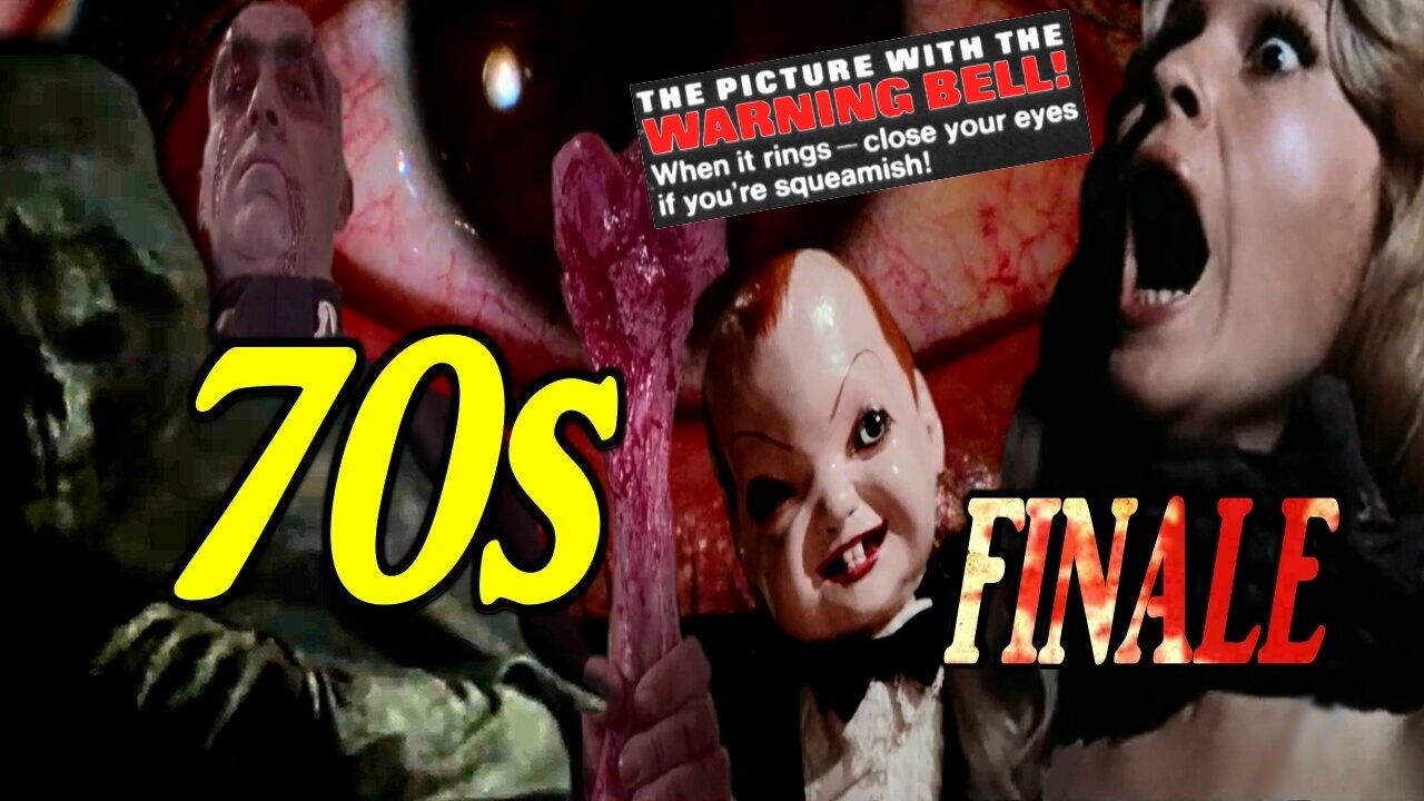 Sexy 70s HORROR Sci-Fi Movies Finale: Six UNCUT Argento Films Plus Banned 1970s U.S. Cinema