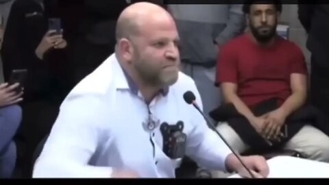 Islamic man REBUKES the School Board for LGTBG literature.