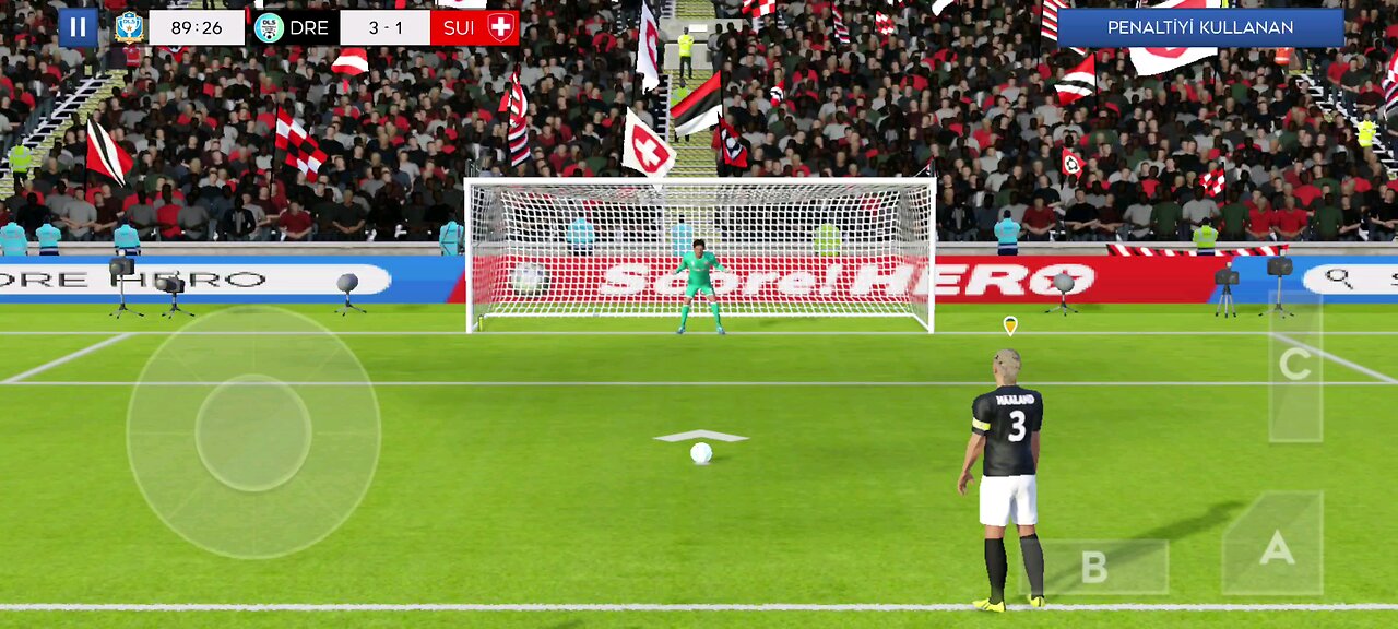 panenka Haaland dls 2023