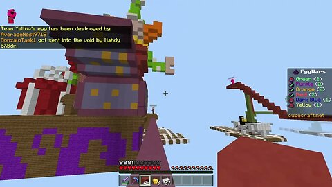 minecraft noob got STUCKED so I left him there