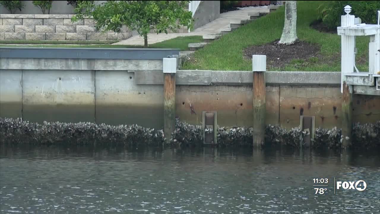 Contractor says change in regulation could double the cost of sea walls on Marco Island