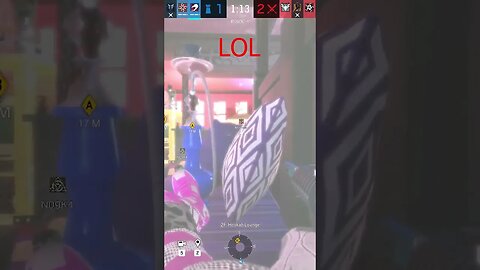 The best possible outcome of hiding in Coastline #gaming #rainbowsixsiege #r6moments #rainbow6