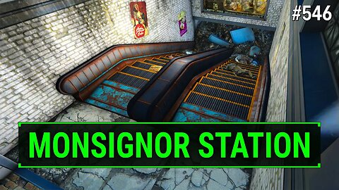Fallout 4 Unmarked - The Abandoned Monsignor Station | Ep. 546