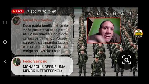 Ao vivo:- Resistência civil pica voadora é o retrato reputação do judiciário infelizmente