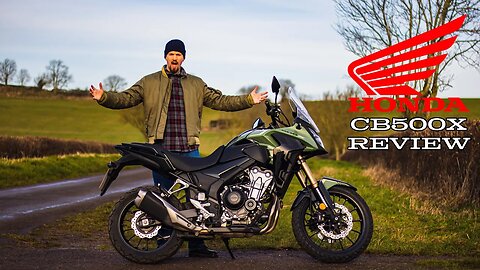 2022 Honda CB500X Full Review. Is This The Best A2 Adventure Motorbike? We Find Out!