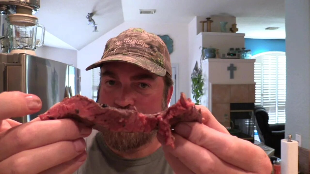 Truffle Flavored Bison Ribeye and Lamb Chops