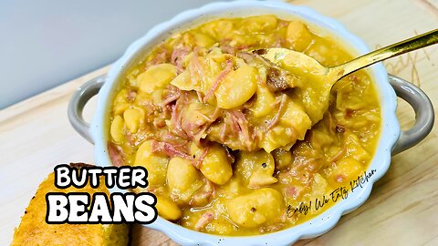 Delicious Creamy Butter Beans