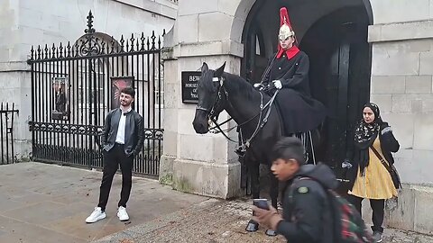 Tourist touching the kings guards sword (cover) #thekingsguard