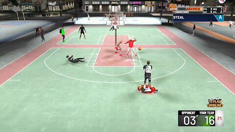 I Green and brake his ankles