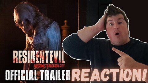 RESIDENT EVIL: WELCOME TO RACCOON CITY - Official Trailer Reaction!