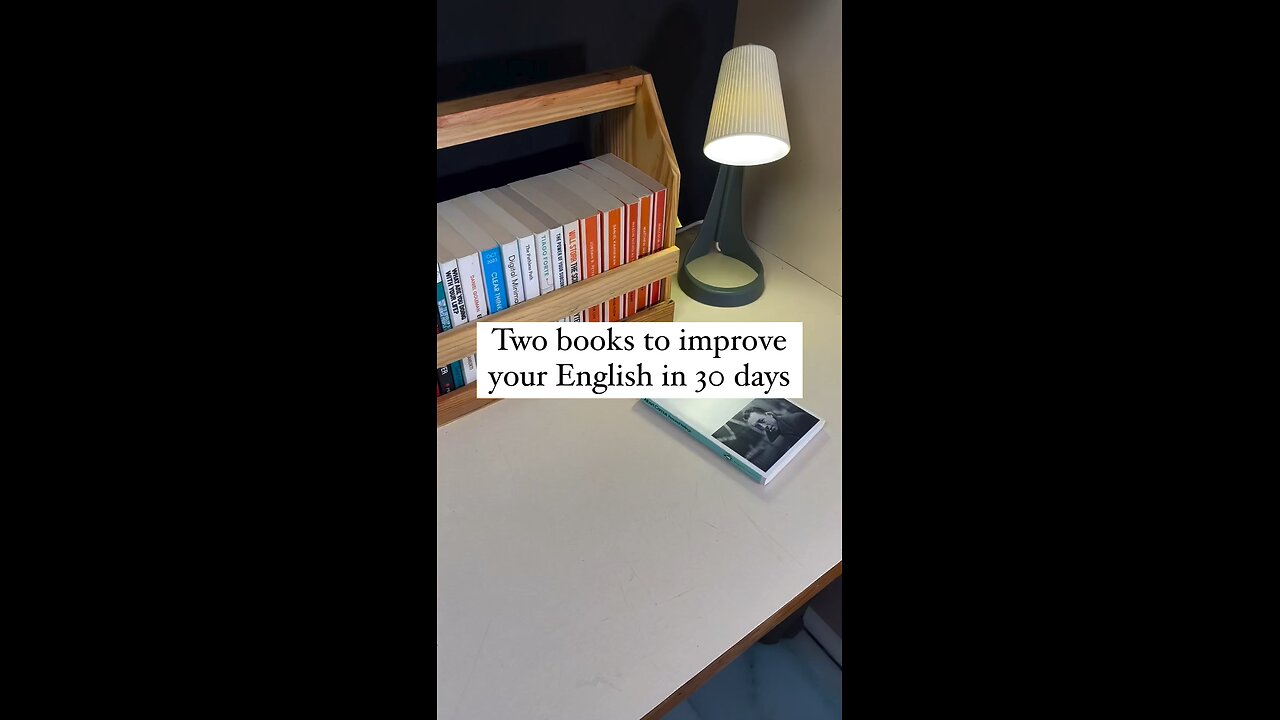 Two books to improve English