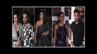 Eijaz Khan, Nikki Tamboli at Naina Singh AKA Nonaberry's Birthday Bash | SpotboyE