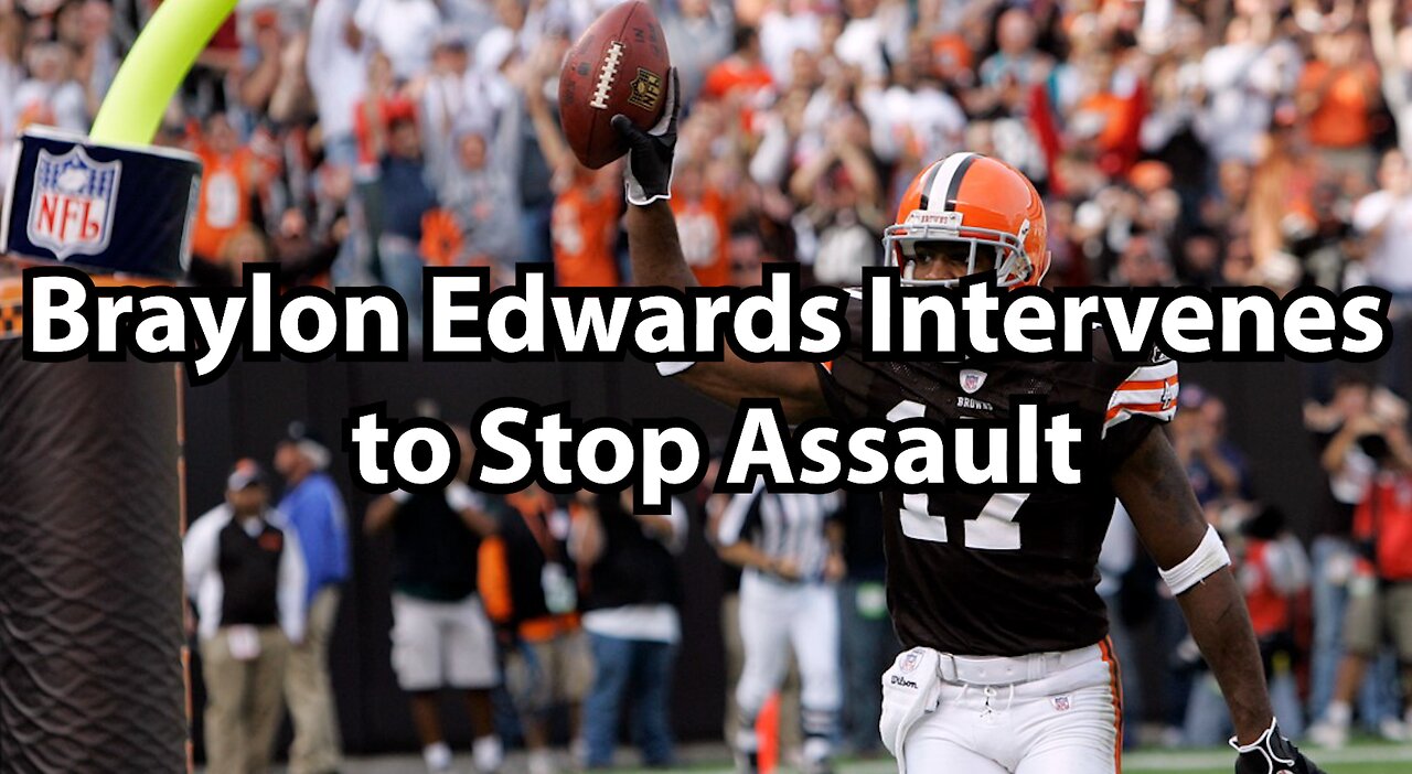 Braylon Edwards Intervenes to Stop Assault