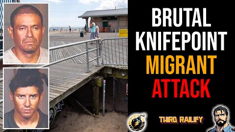 Woman, 46, brutally raped at knifepoint by migrant as another held back her boyfriend