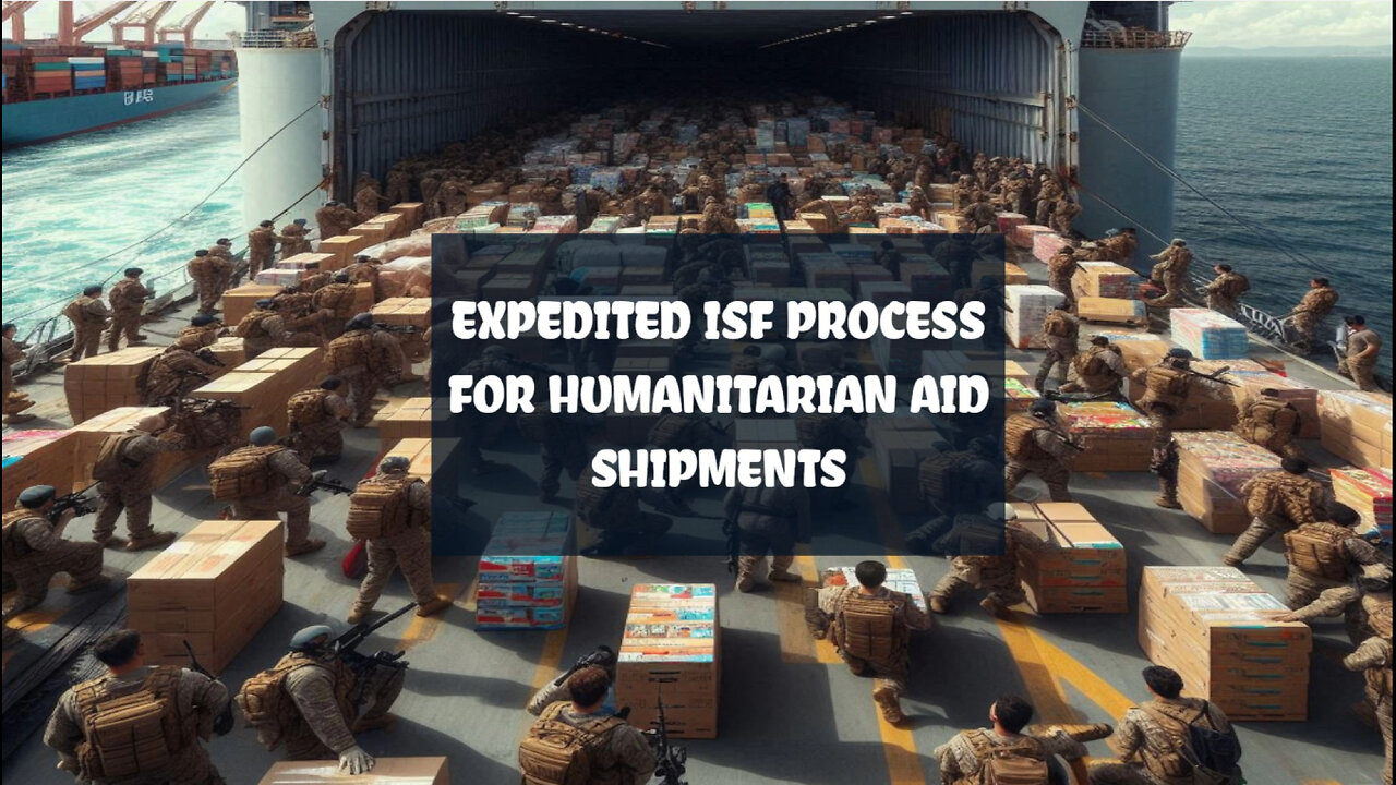 ISF Strategies for Expedited Relief