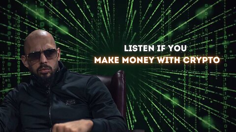 Andrew Tate's final message to crypto dorks