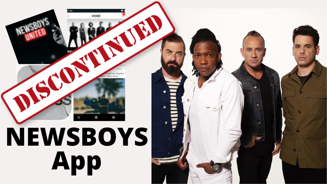 Newsboys discontinued their app!