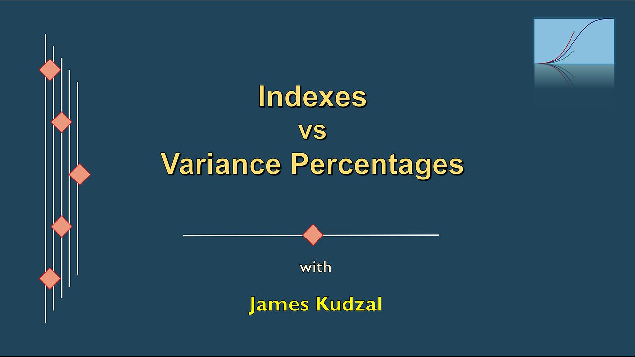 EVM #8 Indexes vs Variance Percentages