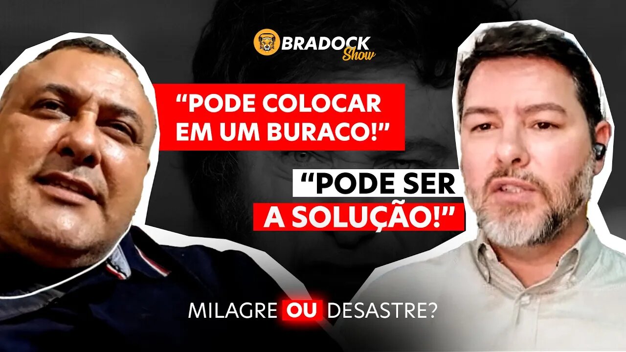 MARCIO LABRE vs GUSTAVO LOPES: JAVIER MILEI PRESIDENTE DA ARGENTINA?