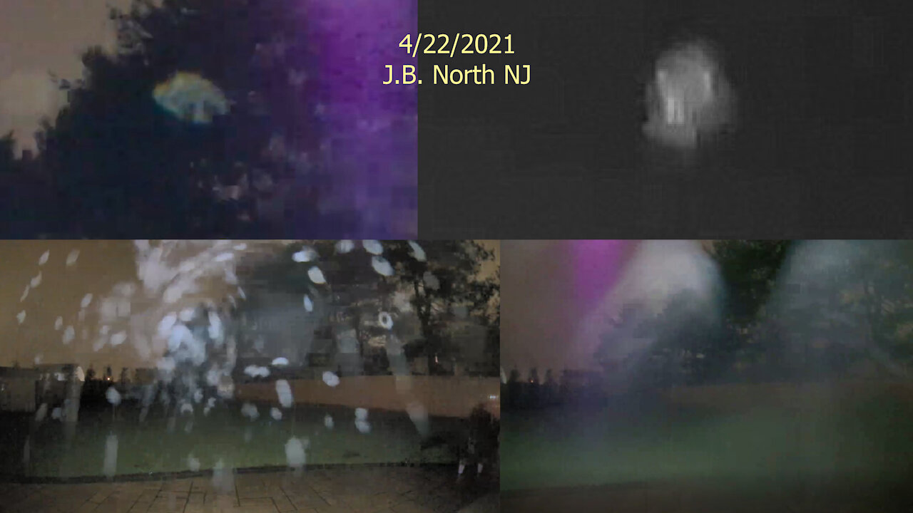 April 2021 Rainy Night Orb Activity "Pops", Swirls, Color, Twin Souls, Etc.