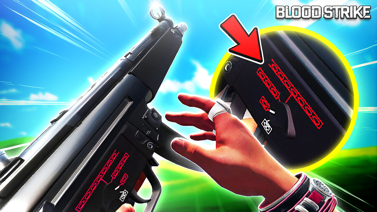 HIDDEN Detail on the NEW MP5 that Blood Strike FORGOT