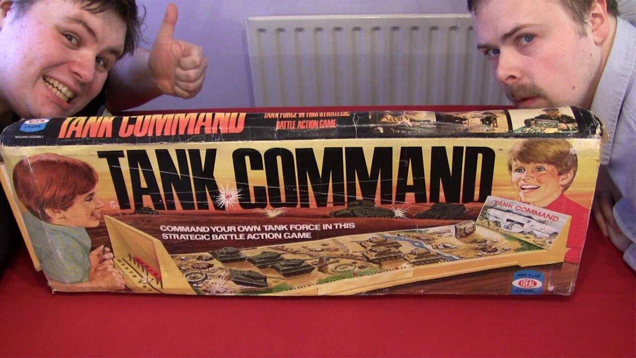 Tank Command Board Game (Uncut) | Ashens & Guru Larry